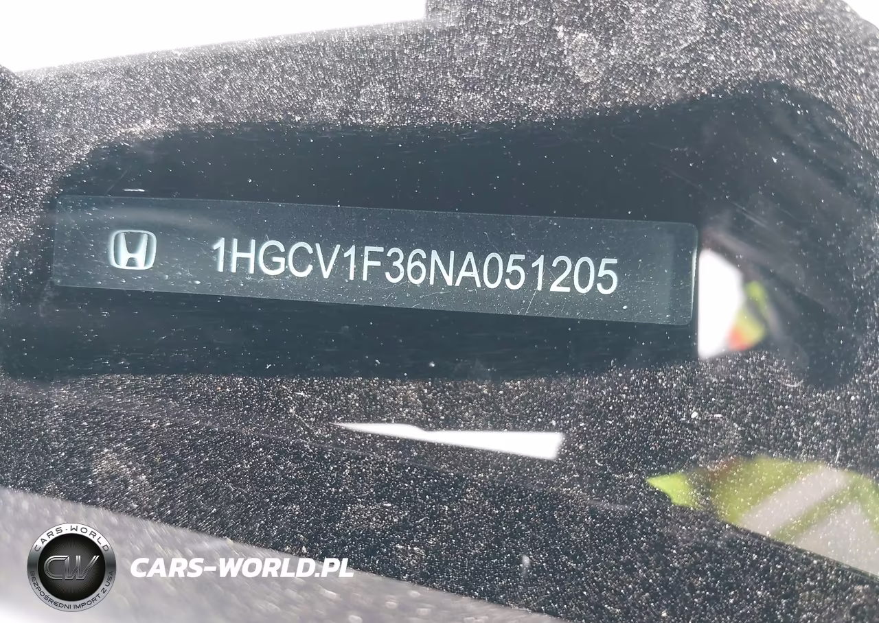 2022 Honda Accord Sport VIN:1HGCV1F36NA051205 - 18