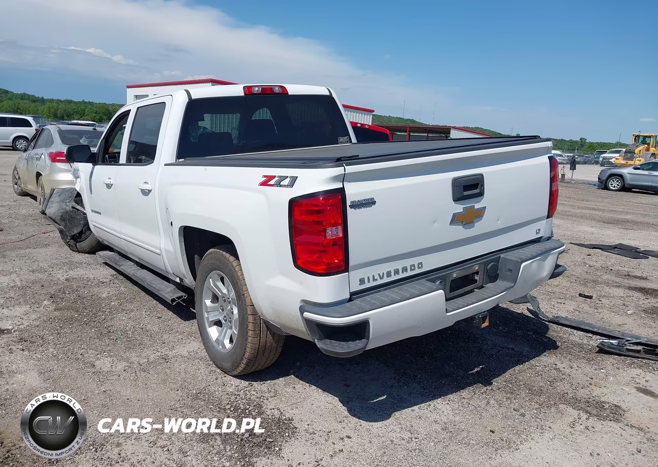 2018 Chevrolet Silverado 1500 2Lt VIN:3GCUKREC7JG343923 - 3