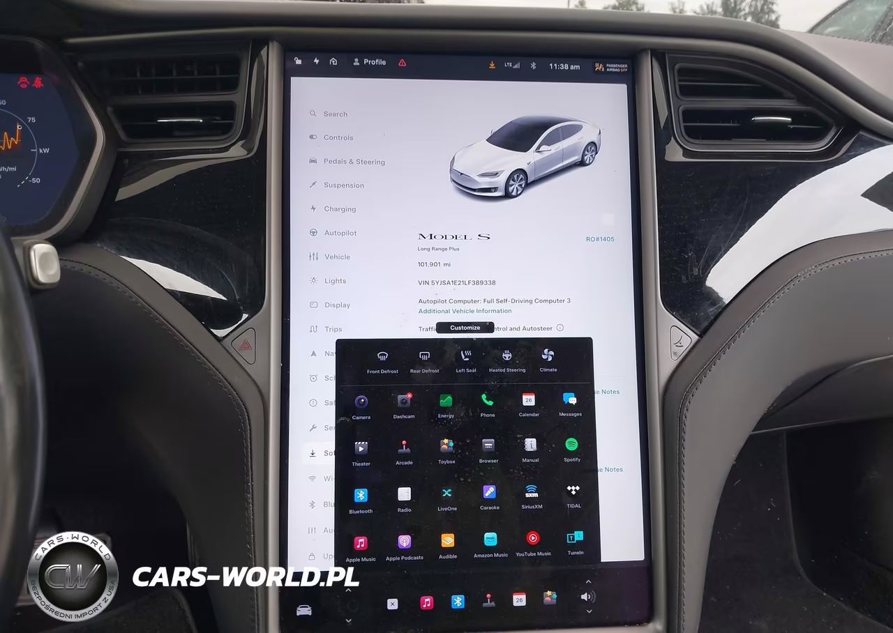 2020 Tesla Model S Long Range Dual Motor All-Wheel Drive-Long Range Plus Dual Motor All-Wheel Drive VIN:5YJSA1E21LF389338 - 19