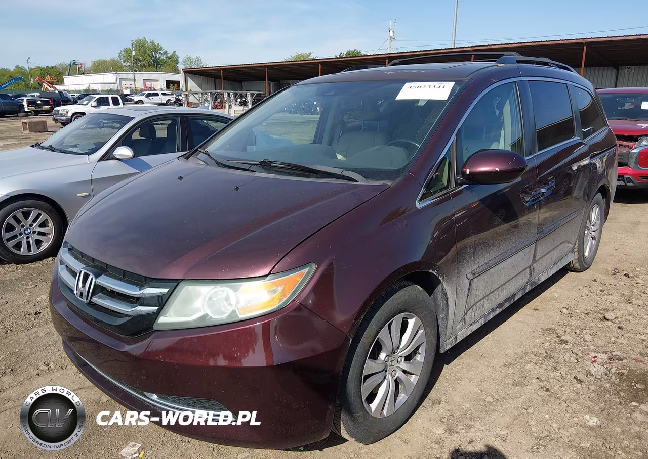 2014 Honda Odyssey Ex-L VIN:5FNRL5H68EB011292 - 2