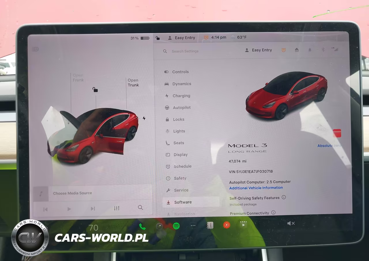 2018 Tesla Model 3 Long Range-Mid Range VIN:5YJ3E1EA7JF030718 - 7