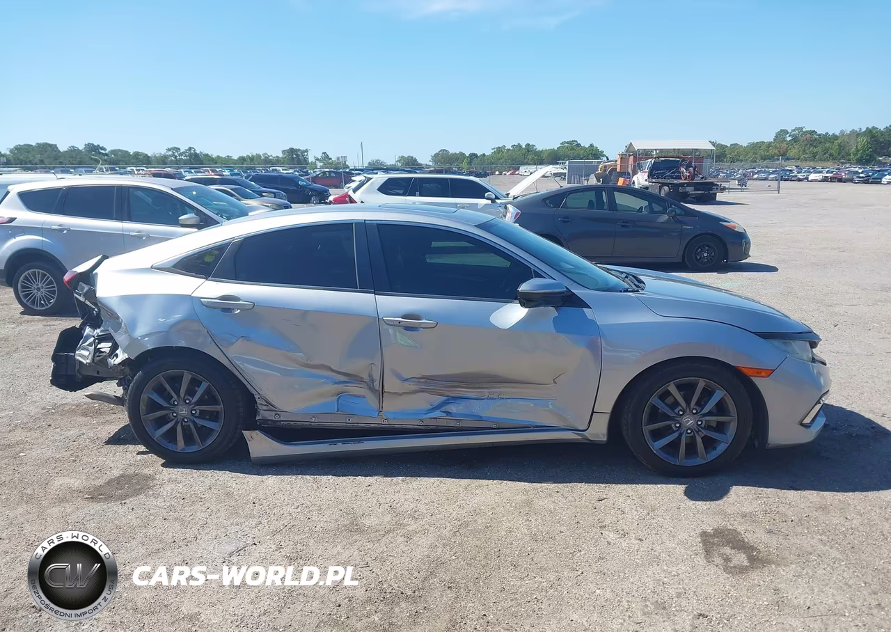 2019 Honda Civic Ex VIN:19XFC1F37KE010124 - 13