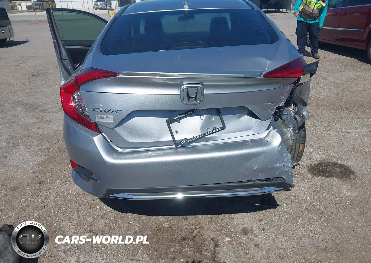 2019 Honda Civic Ex VIN:19XFC1F37KE010124 - 6