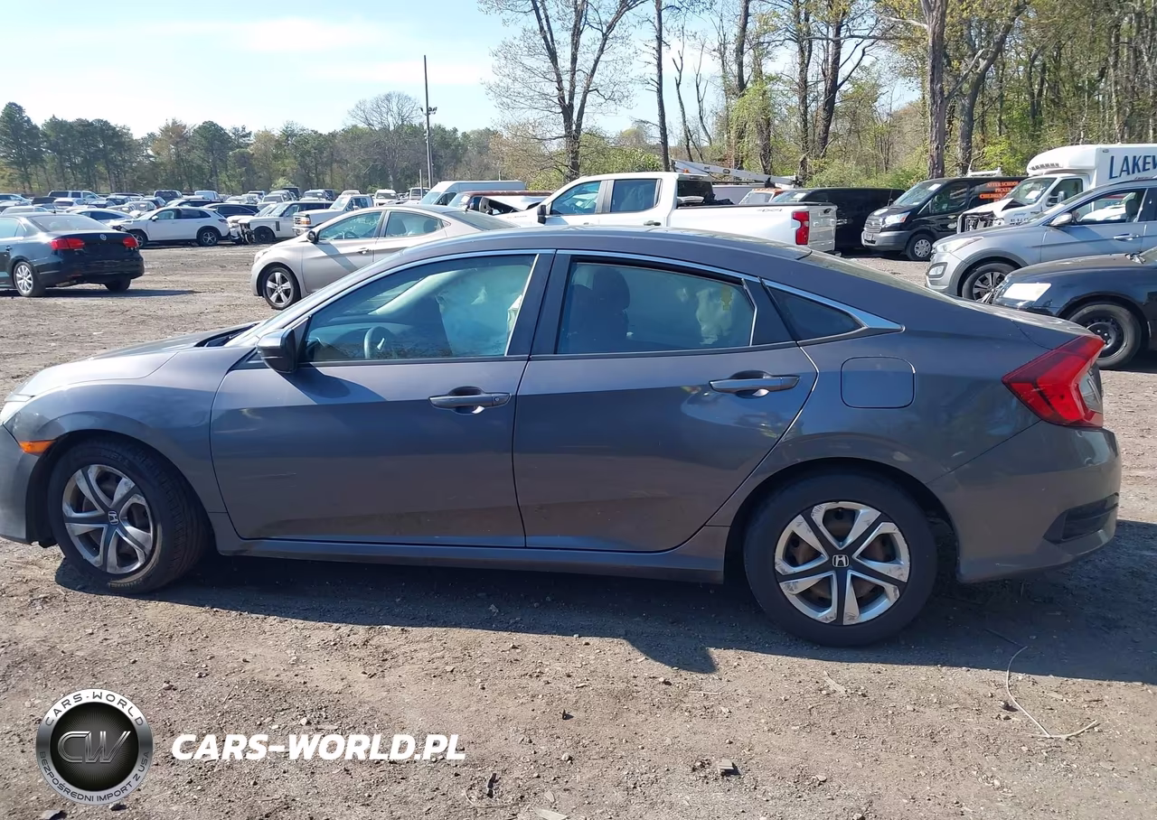 2017 Honda Civic Lx VIN:2HGFC2F55HH524124 - 14