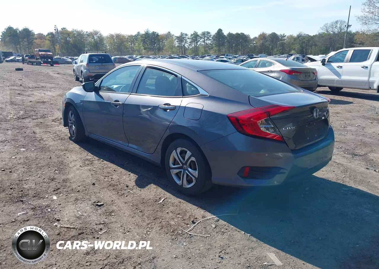 2017 Honda Civic Lx VIN:2HGFC2F55HH524124 - 3