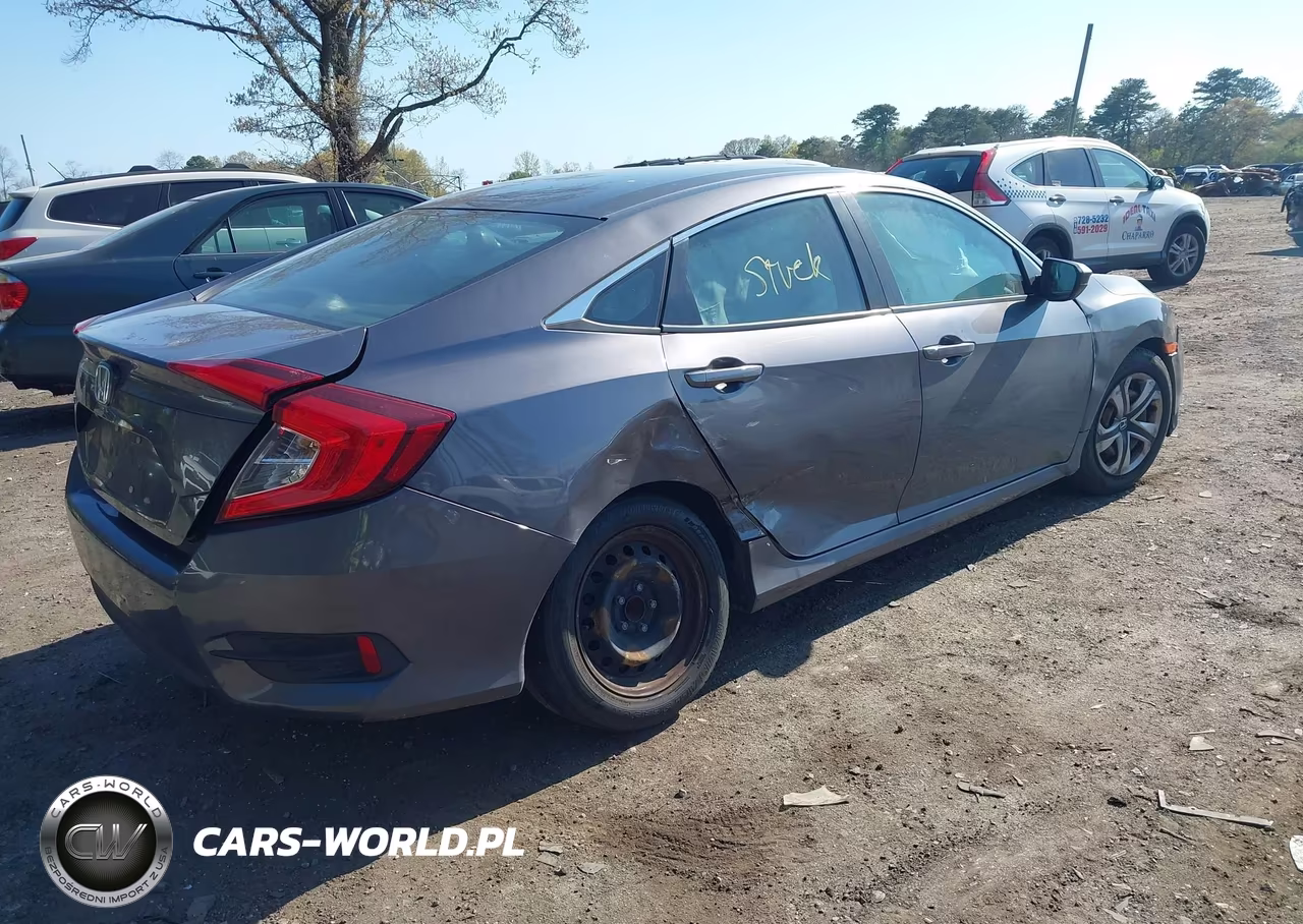 2017 Honda Civic Lx VIN:2HGFC2F55HH524124 - 4