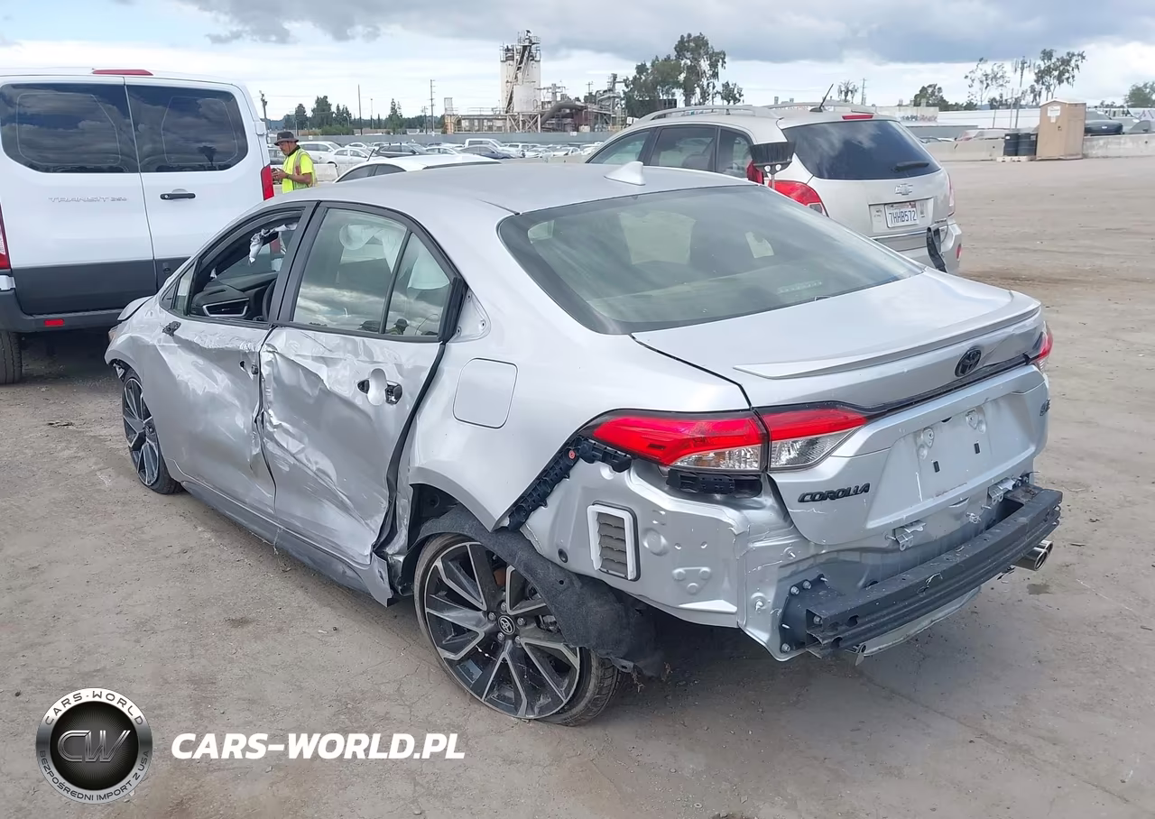2022 Toyota Corolla Se VIN:JTDS4MCE9N3510011 - 3