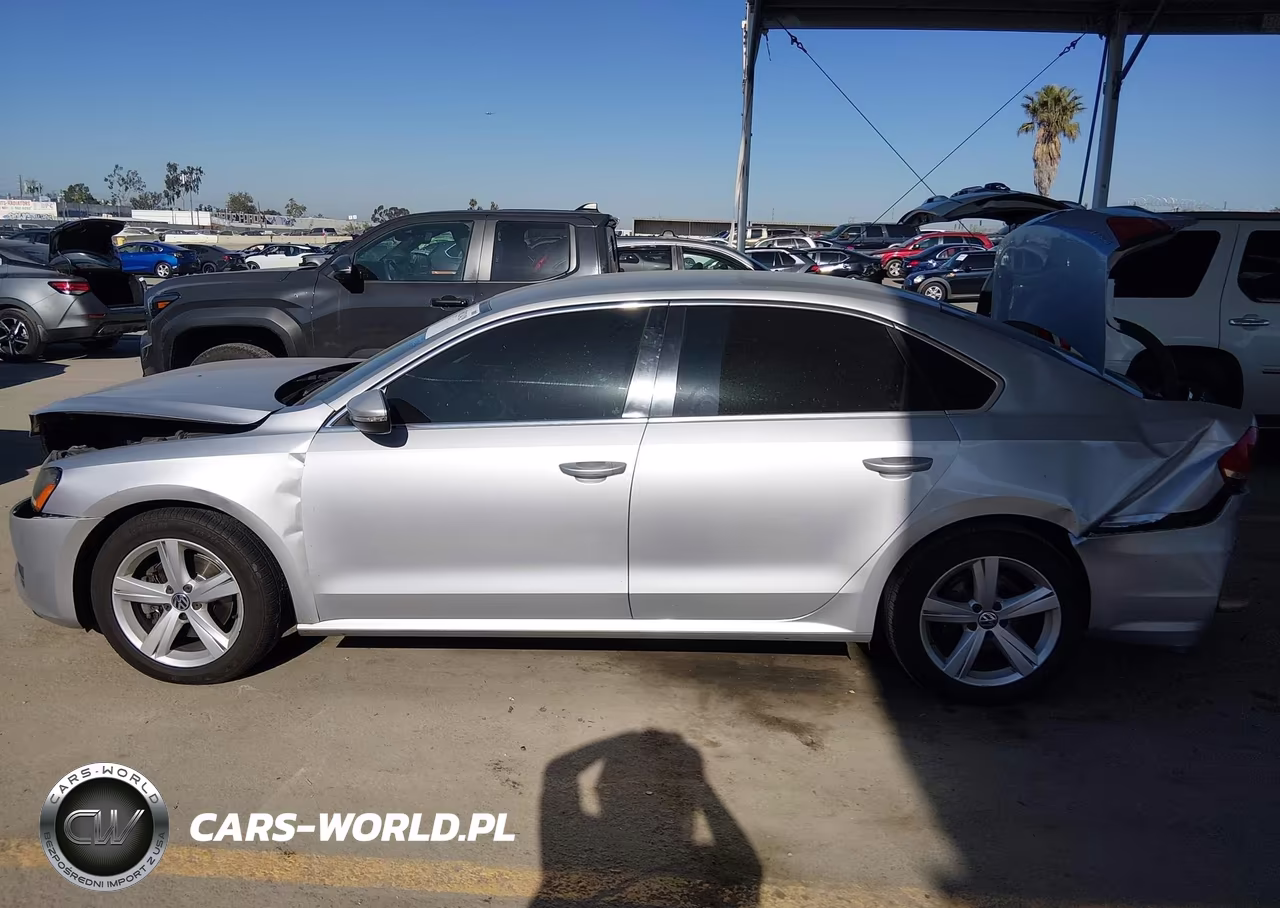 2012 Volkswagen Passat 2.5L Se VIN:1VWBP7A30CC042111 - 14