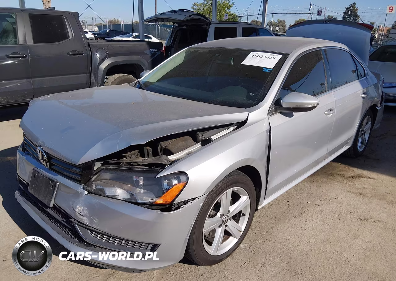 2012 Volkswagen Passat 2.5L Se VIN:1VWBP7A30CC042111 - 2