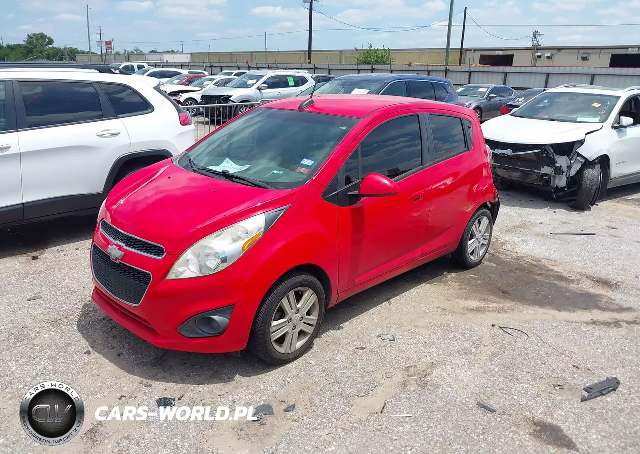 2015 Chevrolet Spark Ls Cvt VIN:KL8CB6S98FC716571 - 2