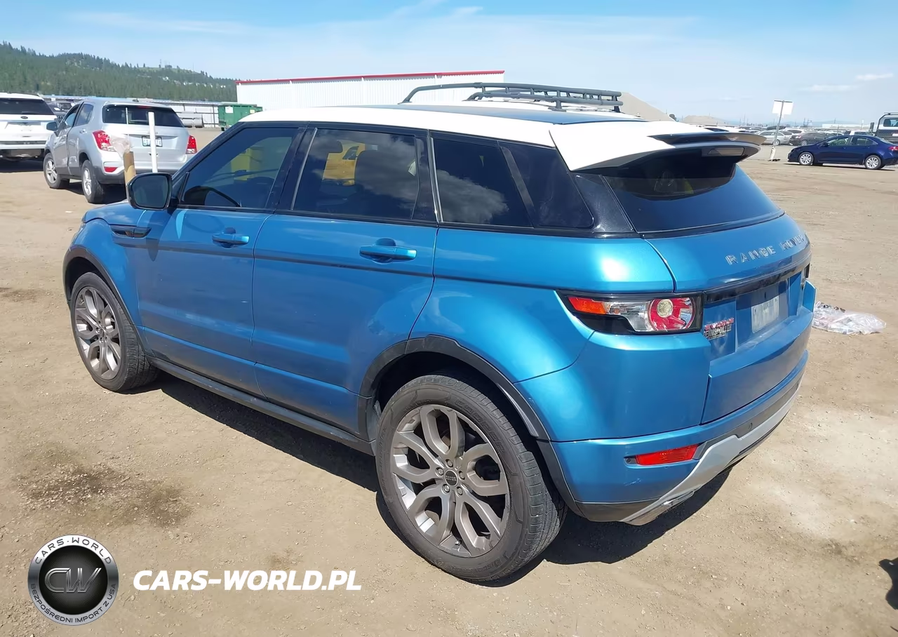2012 Land Rover Range Rover Evoque Pure Plus VIN:SALVT2BG3CH646778 - 3