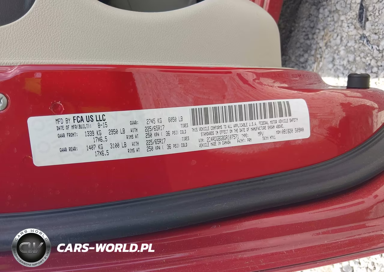 2016 Dodge Grand Caravan Se Plus VIN:2C4RDGBG8GR107571 - 9