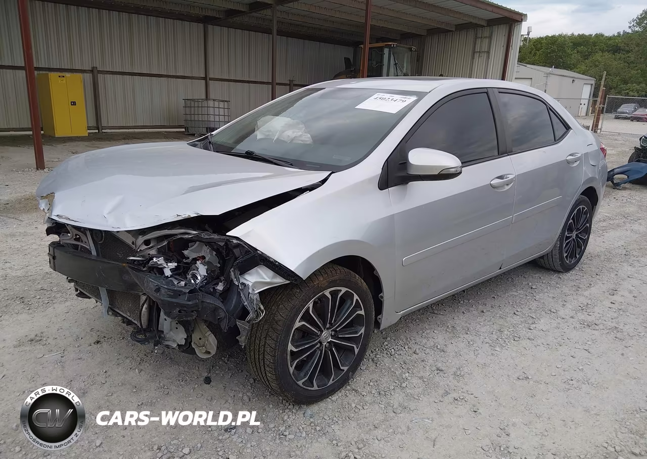 2015 Toyota Corolla S Plus VIN:5YFBURHE0FP356626 - 2