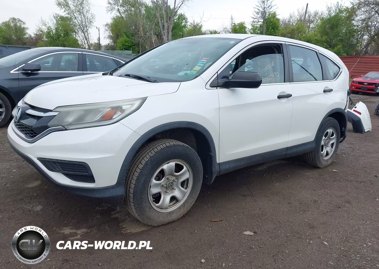 2015 Honda Cr-V Lx VIN:5J6RM4H3XFL009484 - 2