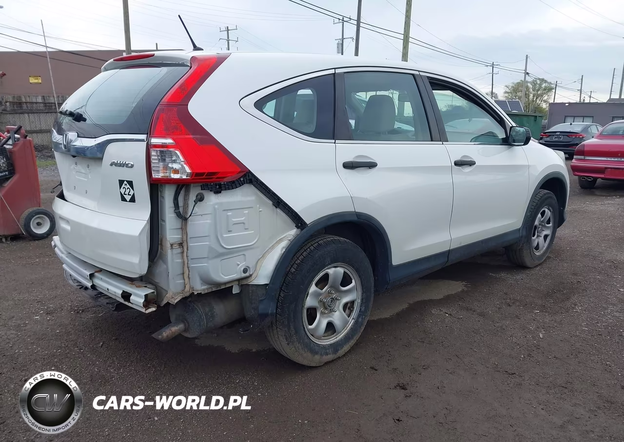2015 Honda Cr-V Lx VIN:5J6RM4H3XFL009484 - 4