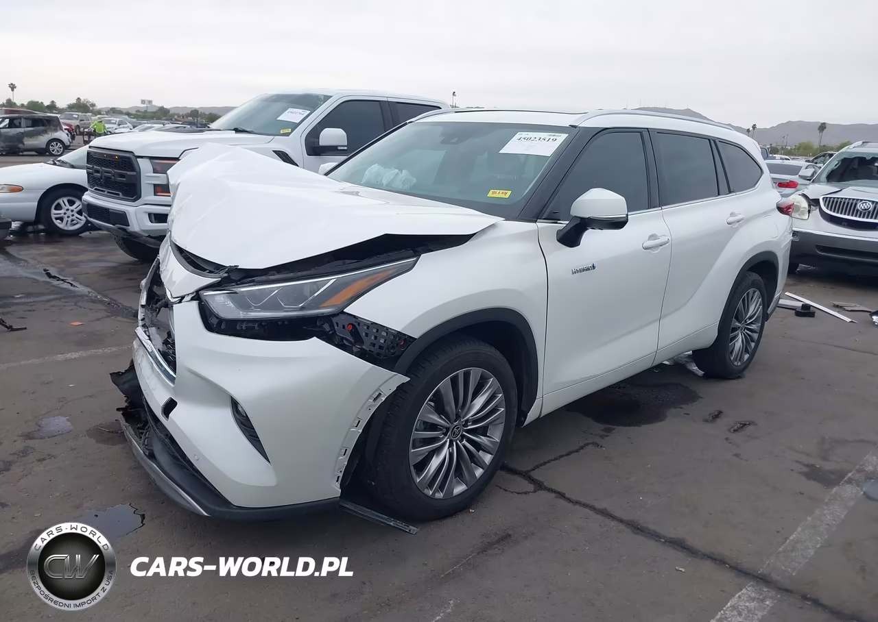 2020 Toyota Highlander Hybrid Platinum VIN:5TDFARAH5LS003400 - 2