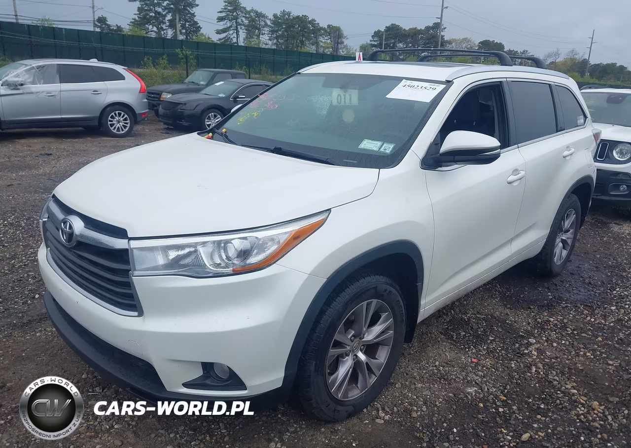 2015 Toyota Highlander Xle V6 VIN:5TDJKRFHXFS084561 - 2