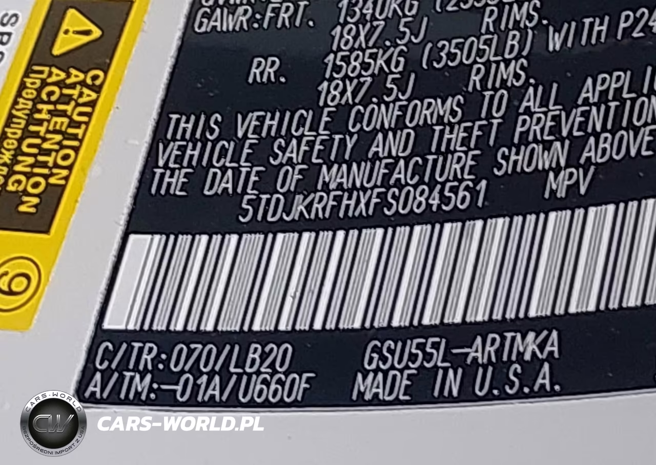 2015 Toyota Highlander Xle V6 VIN:5TDJKRFHXFS084561 - 9