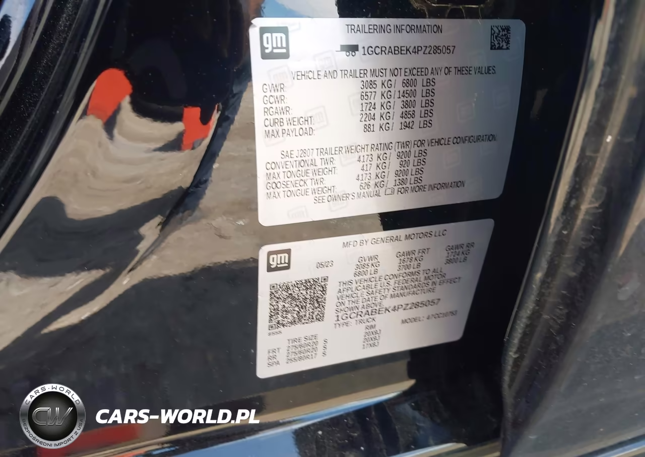 2023 Chevrolet Silverado 1500 2Wd Standard Bed Custom VIN:1GCRABEK4PZ285057 - 9