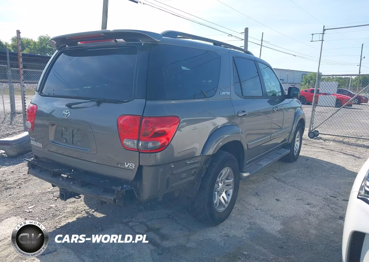 2005 Toyota Sequoia Limited V8 VIN:5TDZT38AX5S259063 - 4