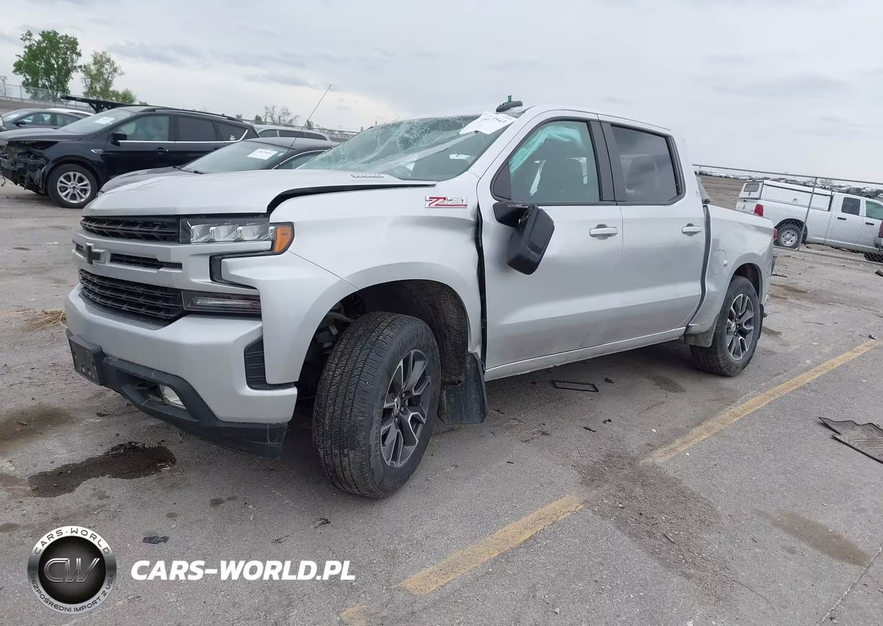 2021 Chevrolet Silverado 1500 4Wd Short Bed Rst VIN:3GCUYEETXMG418058 - 2