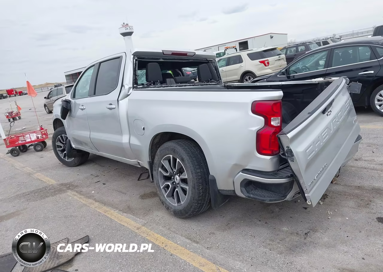 2021 Chevrolet Silverado 1500 4Wd Short Bed Rst VIN:3GCUYEETXMG418058 - 3