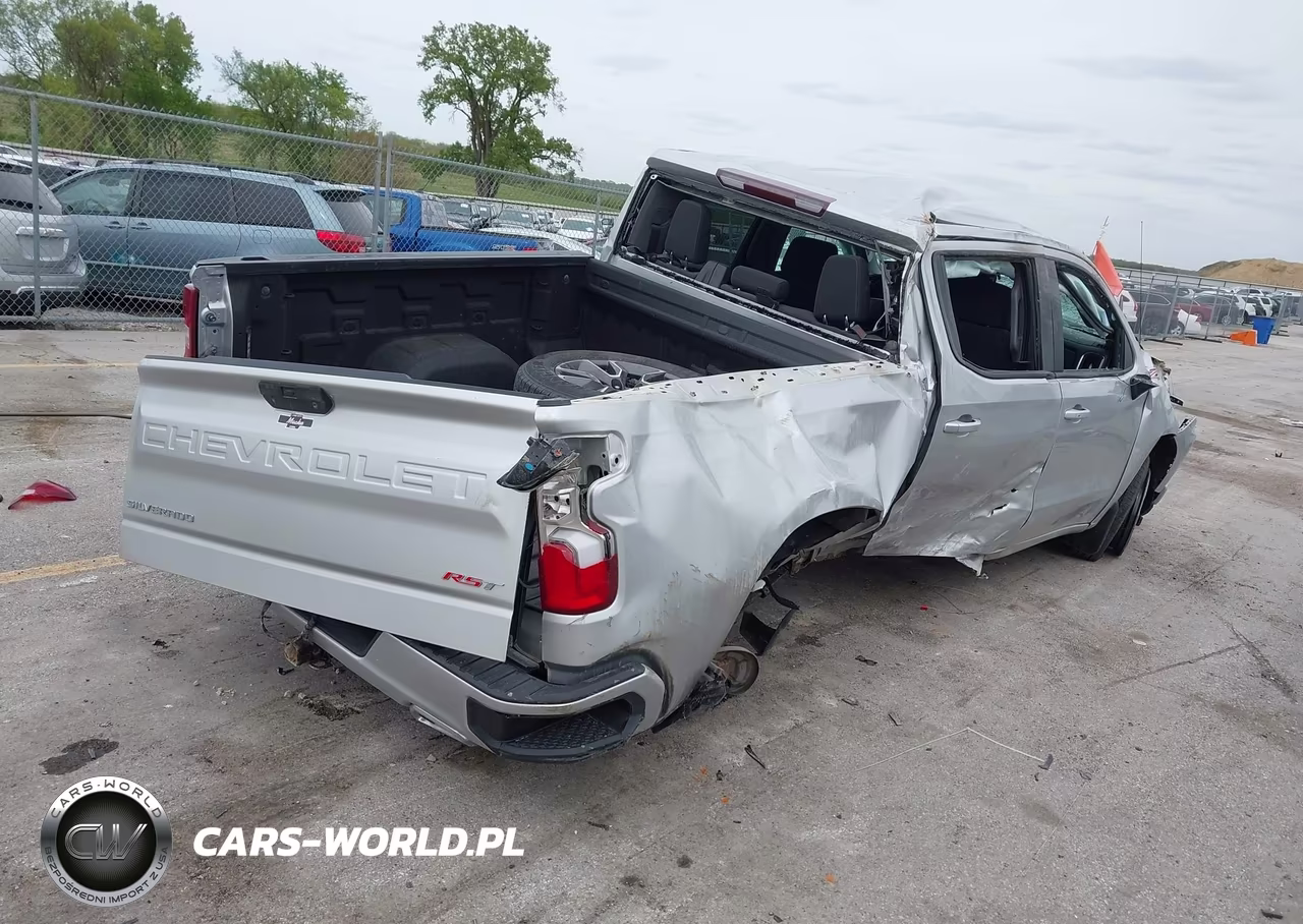 2021 Chevrolet Silverado 1500 4Wd Short Bed Rst VIN:3GCUYEETXMG418058 - 4