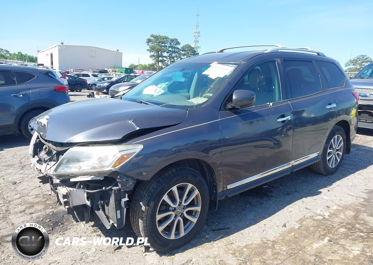 2013 Nissan Pathfinder Sl VIN:5N1AR2MN2DC603186 - 2