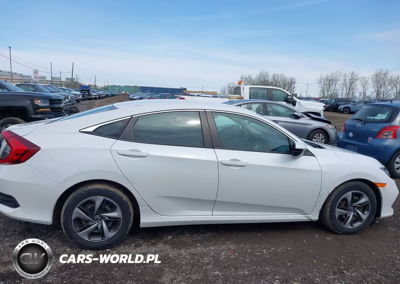 2020 Honda Civic Lx VIN:19XFC2F68LE202458 - 13