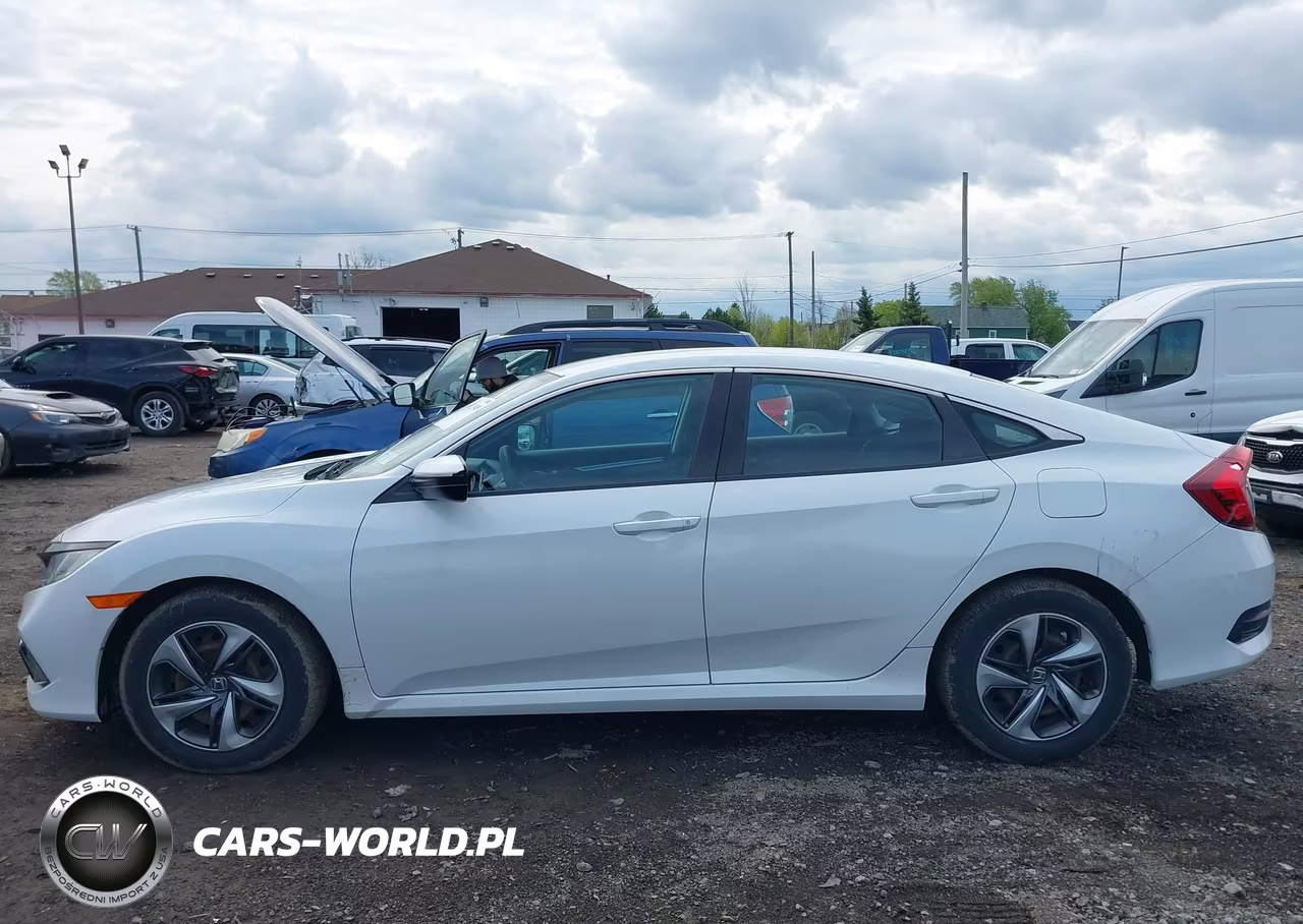 2020 Honda Civic Lx VIN:19XFC2F68LE202458 - 14