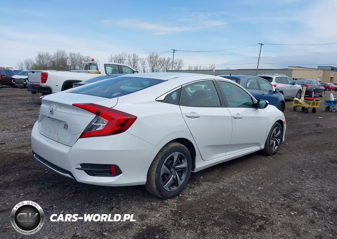 2020 Honda Civic Lx VIN:19XFC2F68LE202458 - 4