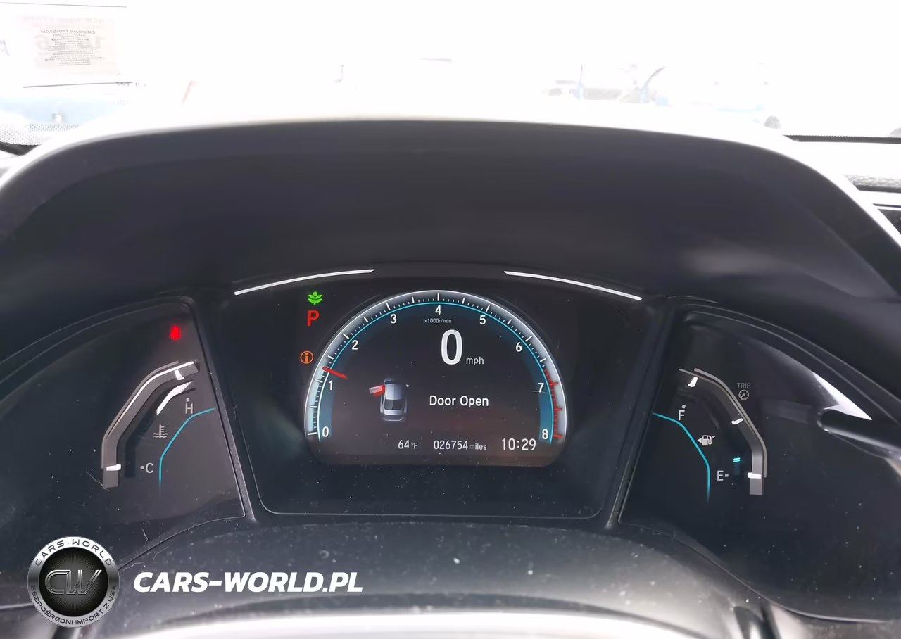 2020 Honda Civic Lx VIN:19XFC2F68LE202458 - 7