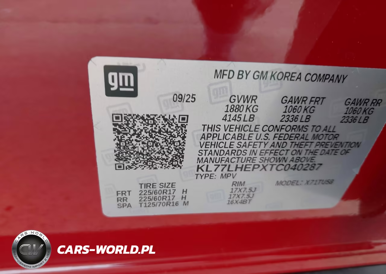 2026 Chevrolet Trax Fwd Lt VIN:KL77LHEPXTC040287 - 9