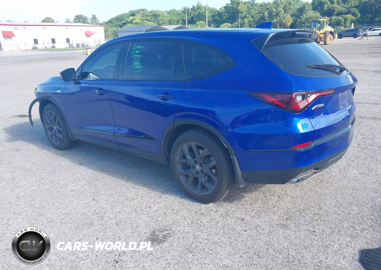 2024 Acura Mdx A-Spec VIN:5J8YE1H06RL018174 - 3