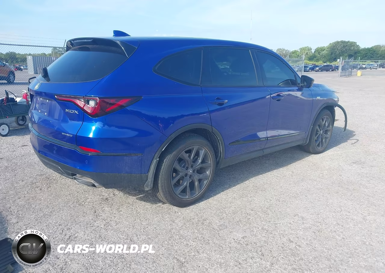 2024 Acura Mdx A-Spec VIN:5J8YE1H06RL018174 - 4