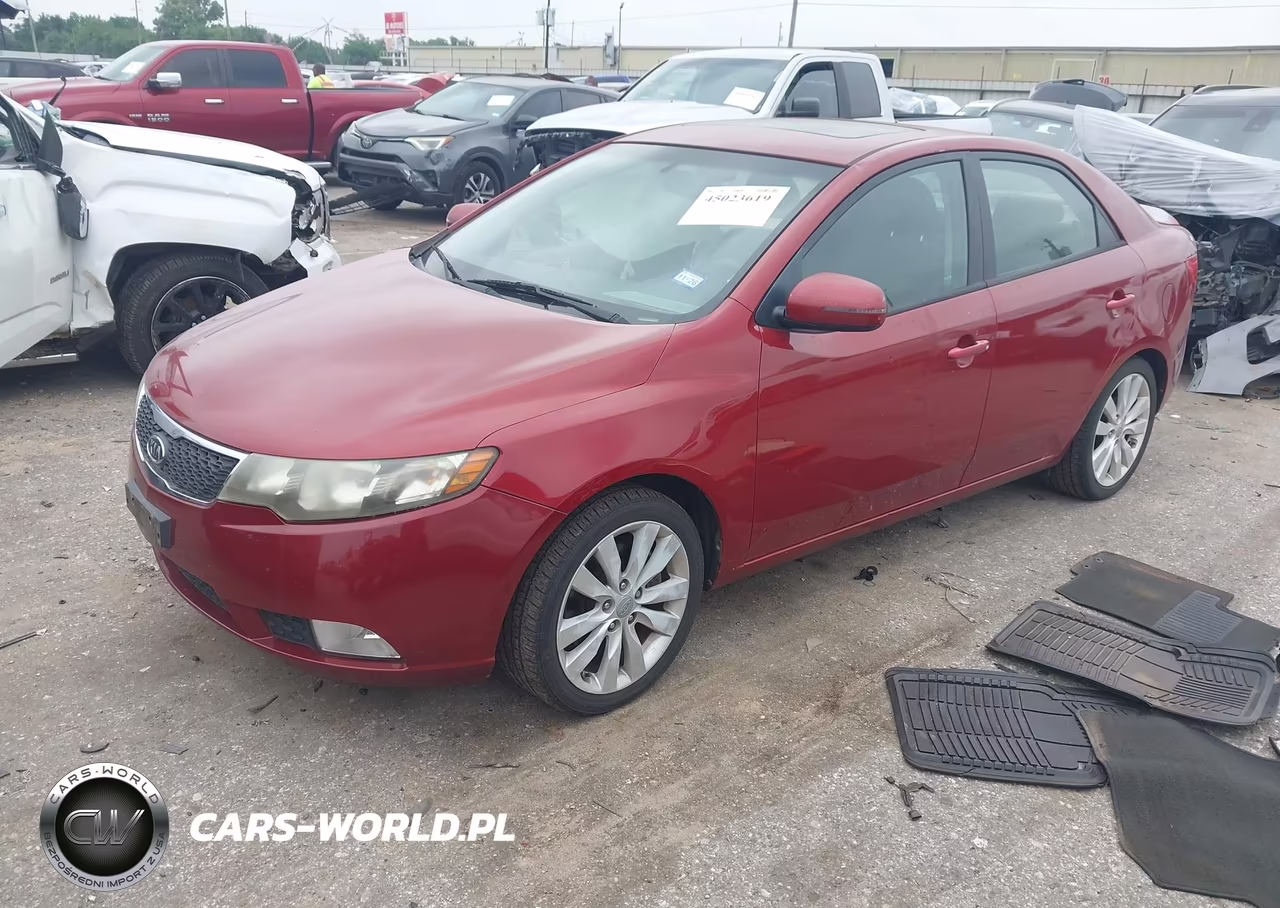 2011 Kia Forte Sx VIN:KNAFW4A36B5317308 - 2