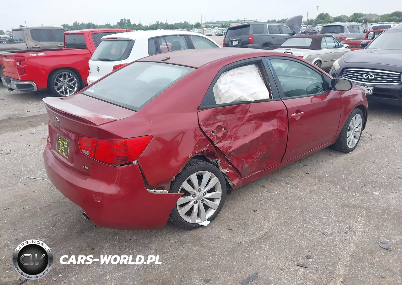 2011 Kia Forte Sx VIN:KNAFW4A36B5317308 - 4