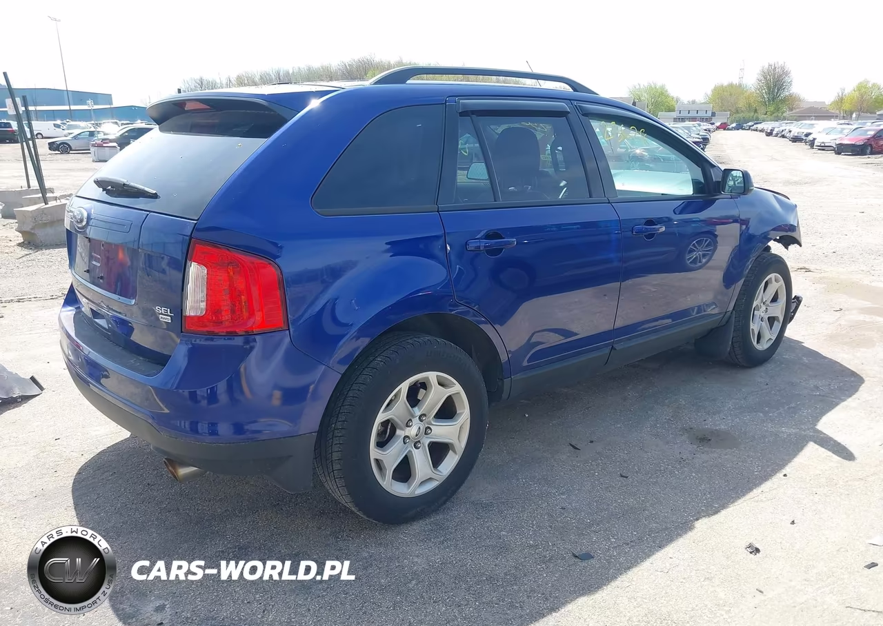 2013 Ford Edge Sel VIN:2FMDK4JC2DBA87525 - 4