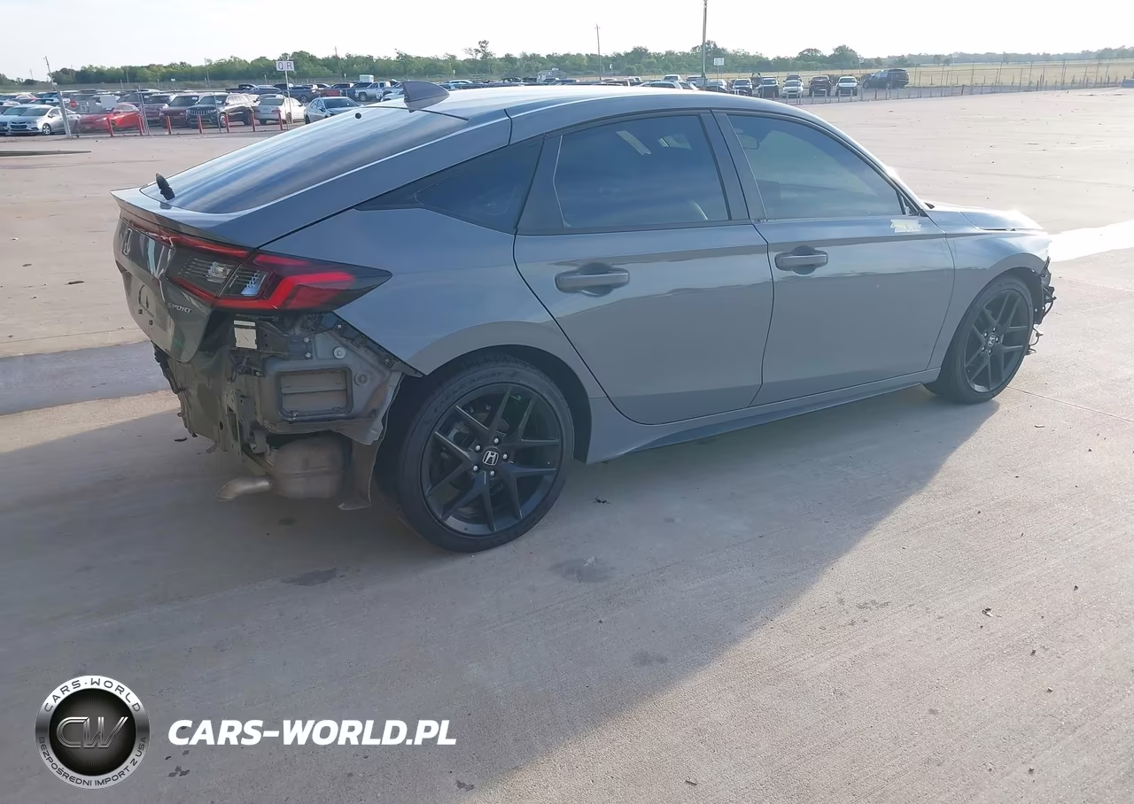 2025 Honda Civic Sedan Sport VIN:19XFL2H85SE027373 - 4