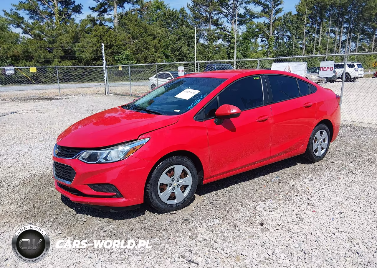 2018 Chevrolet Cruze Ls Auto VIN:1G1BC5SM0J7132142 - 2