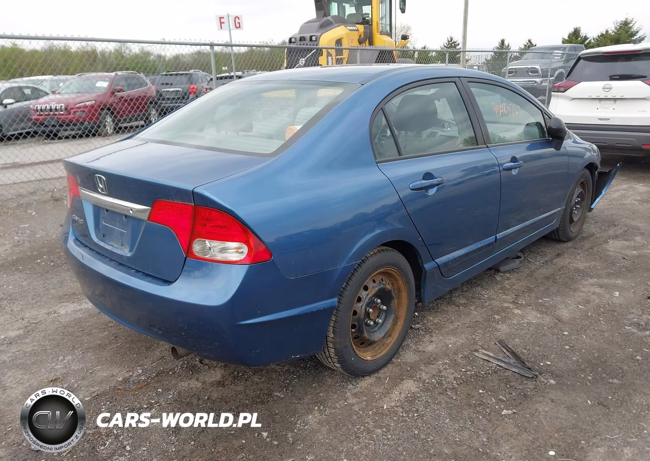 2011 Honda Civic Lx VIN:2HGFA1F59BH510508 - 4