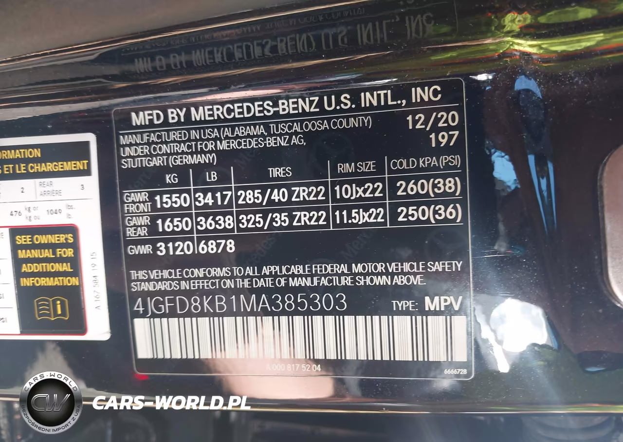 2021 Mercedes-Benz Amg Gle 63 Coupe S 4Matic VIN:4JGFD8KB1MA385303 - 9