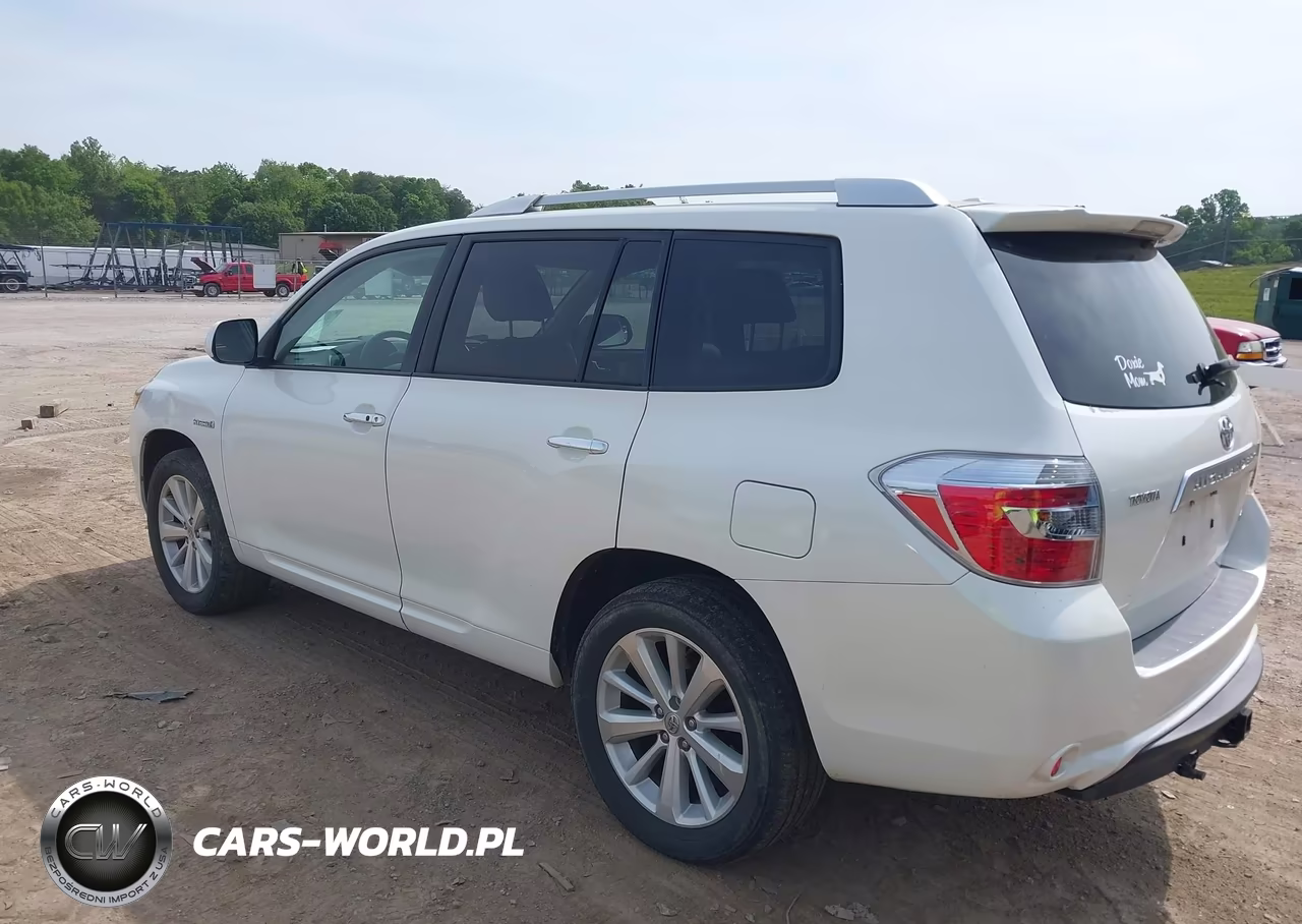 2009 Toyota Highlander Hybrid Limited VIN:JTEEW44A492026192 - 3