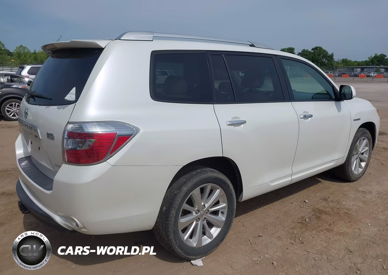 2009 Toyota Highlander Hybrid Limited VIN:JTEEW44A492026192 - 4