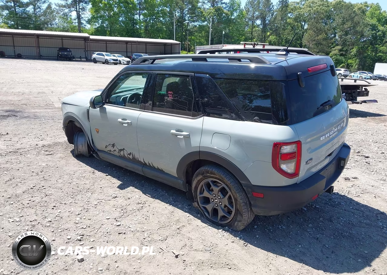 2021 Ford Bronco Sport Badlands VIN:3FMCR9D93MRA73462 - 3