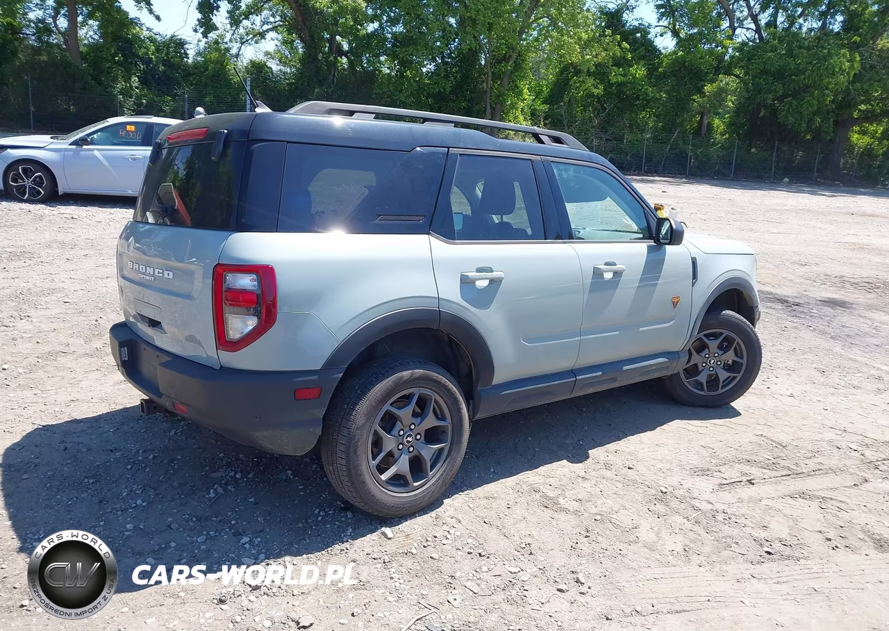 2021 Ford Bronco Sport Badlands VIN:3FMCR9D93MRA73462 - 4