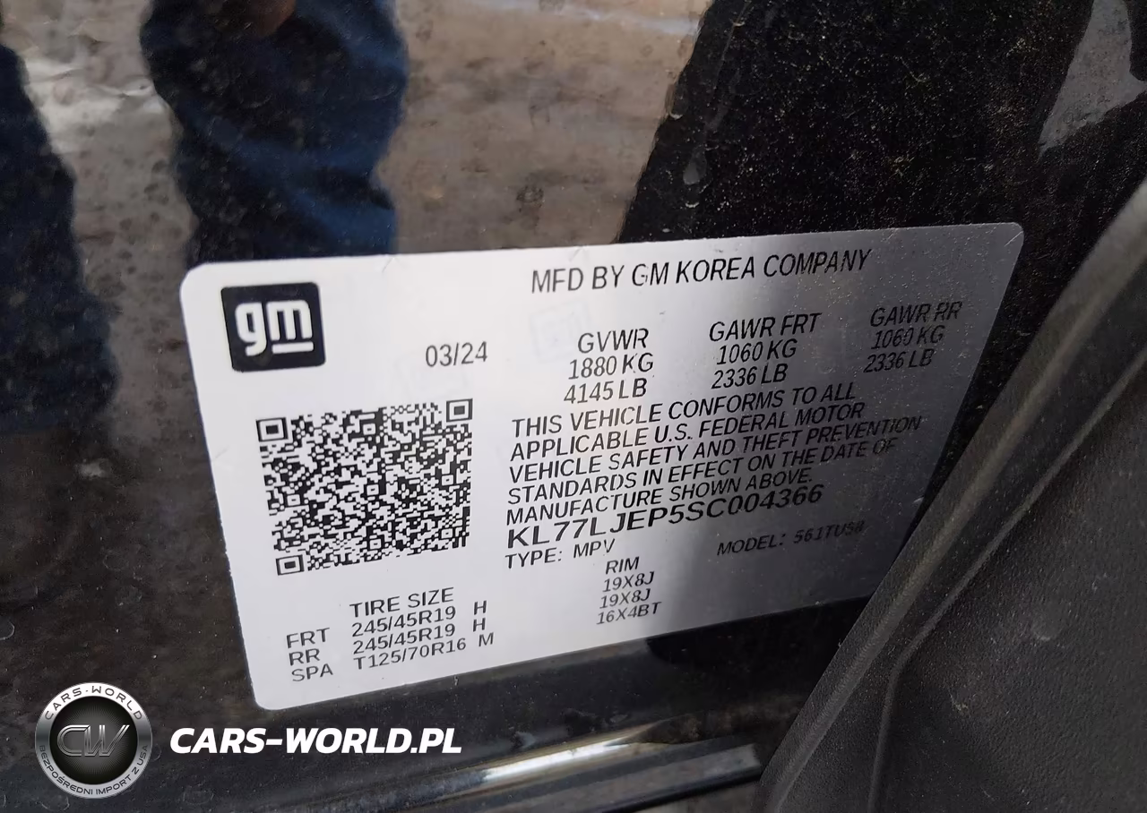 2025 Chevrolet Trax Fwd 2Rs VIN:KL77LJEP5SC004366 - 9