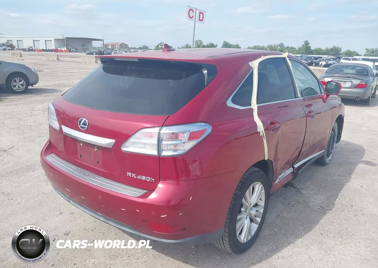 2012 Lexus Rx 450H VIN:JTJZB1BA1C2006358 - 4