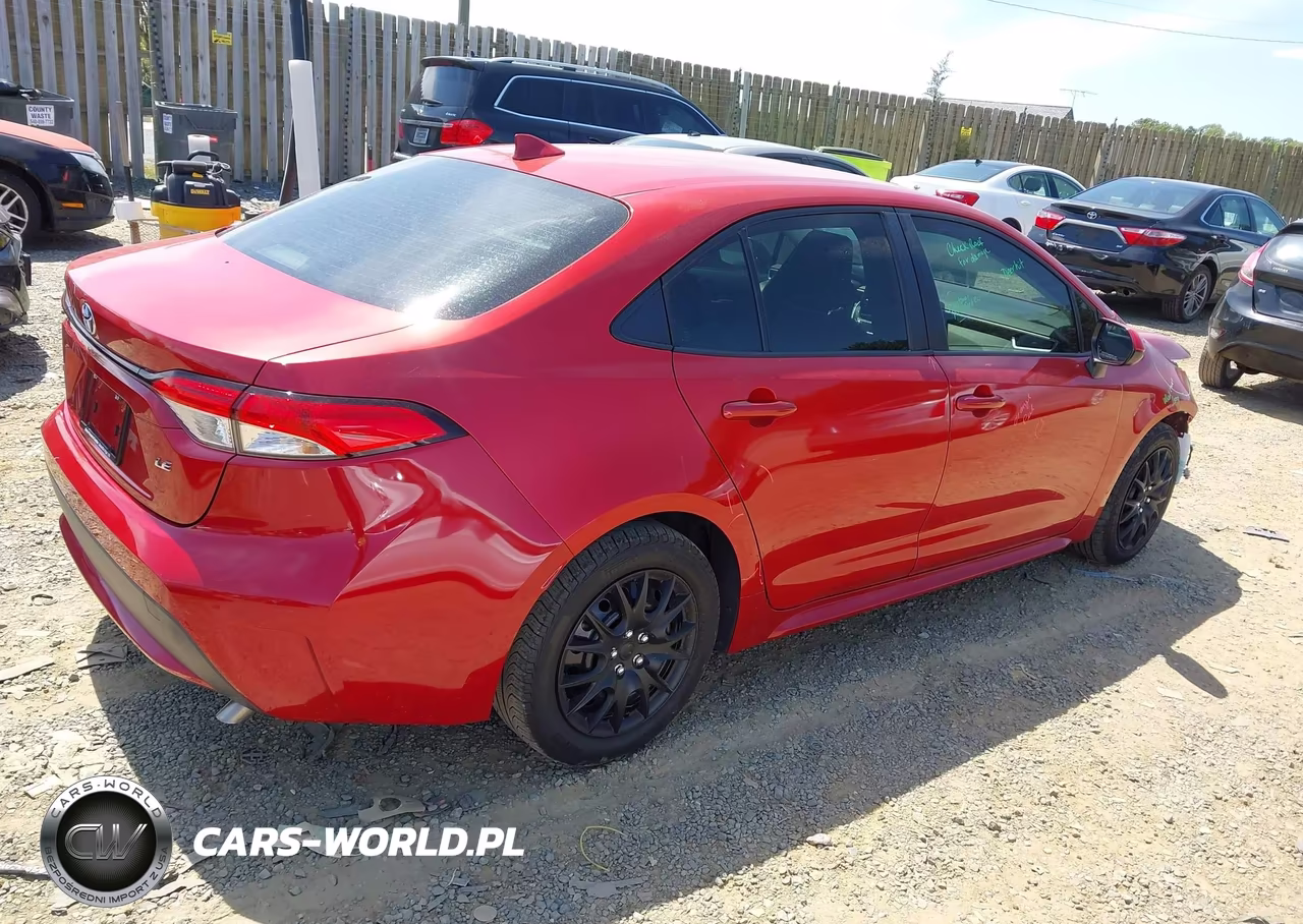 2020 Toyota Corolla Le VIN:JTDEPRAE8LJ081070 - 4