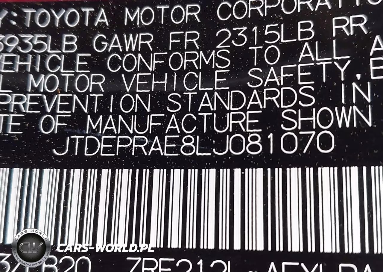 2020 Toyota Corolla Le VIN:JTDEPRAE8LJ081070 - 9